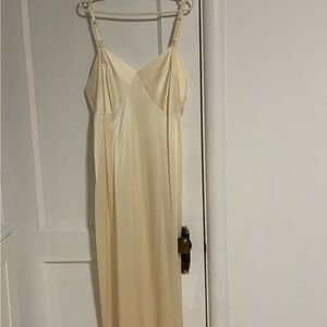 Vintage Cream Slip Dress